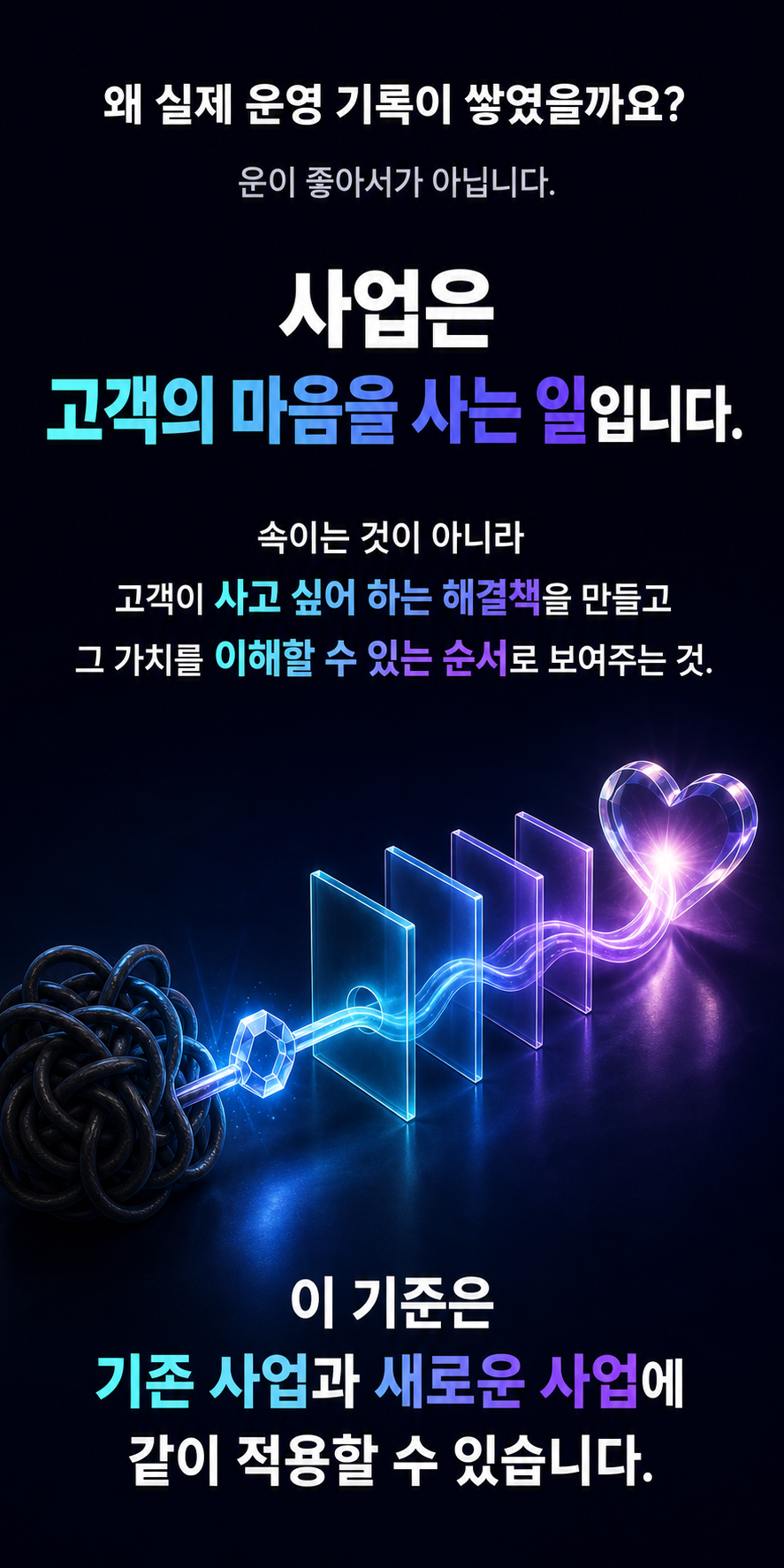 고객의 구매 결정을 돕는 기준